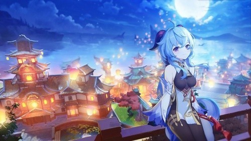 甘雨触摸