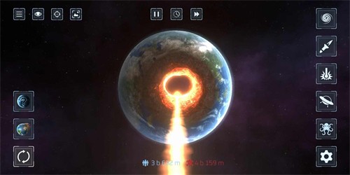 星球爆炸模拟器
